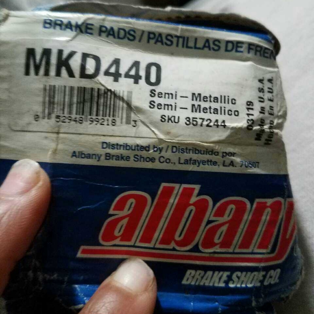 Brake pad's